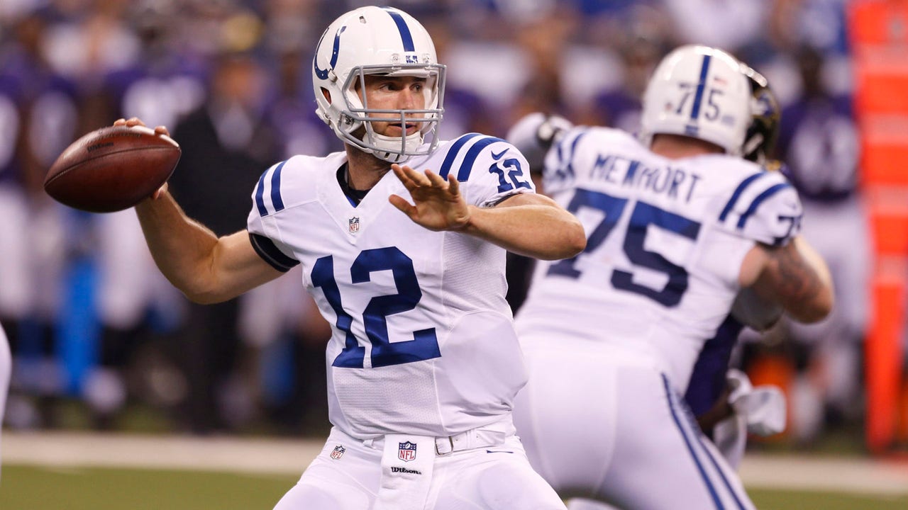 Luck thrives in return as Colts lose 19-18 to Ravens